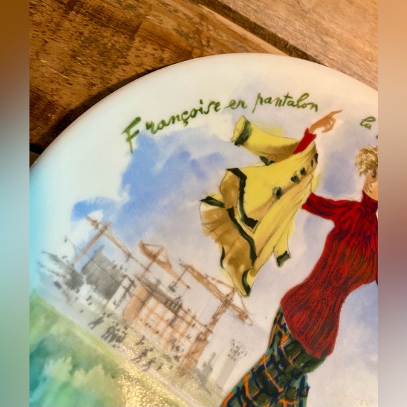 🔥Limoges “Women of the Century” Collector Plate 1979 - Francoise 1960🔥 - Picture 2 of 6